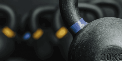 variety of kettlebells, showcasing the many forms of functional fitness